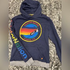 Large aviator nation hoodie
